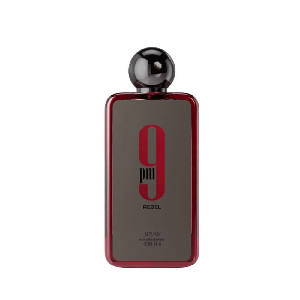 Afnan 9 PM Rebel Eau de Parfum Spray Unisex 3.4 oz 100ml